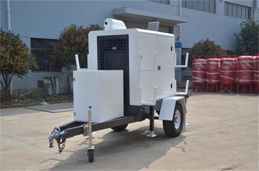 Diesel mobile pump truck